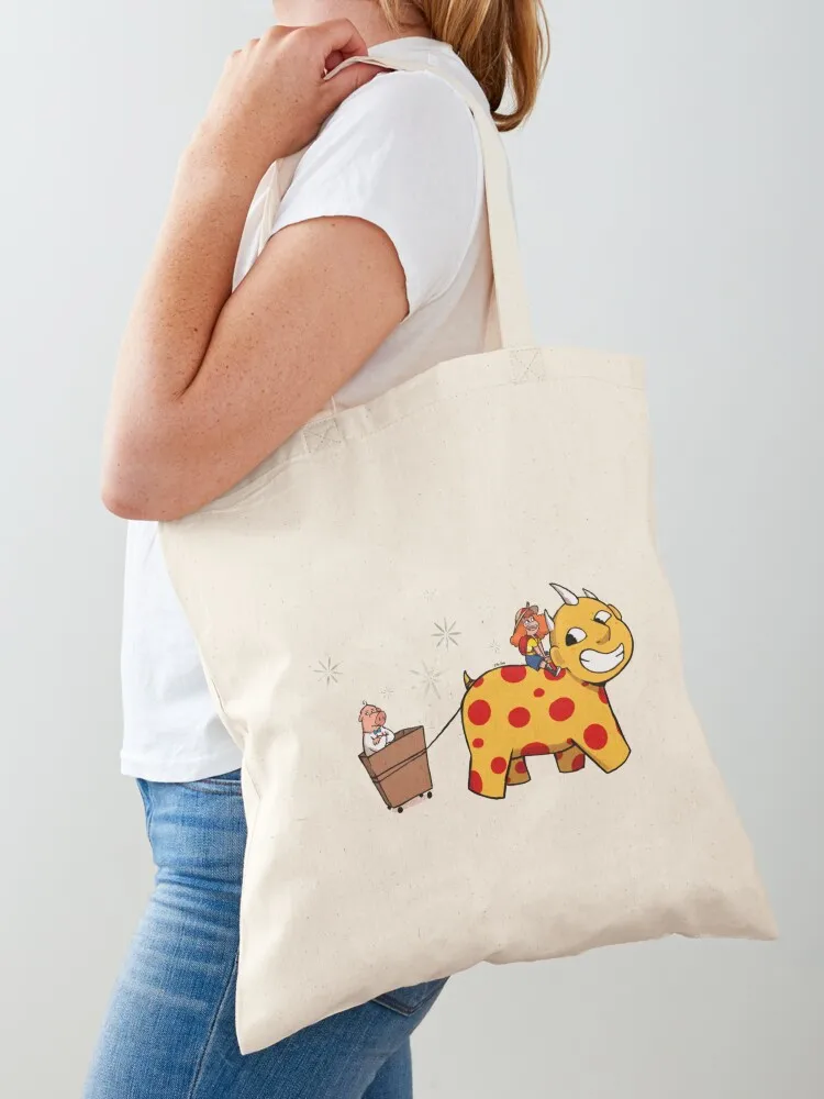 

Maggie and the Beast on the go! Tote Bag Women's shopping bag Canvas bag for women Reusable bags Women's shopper