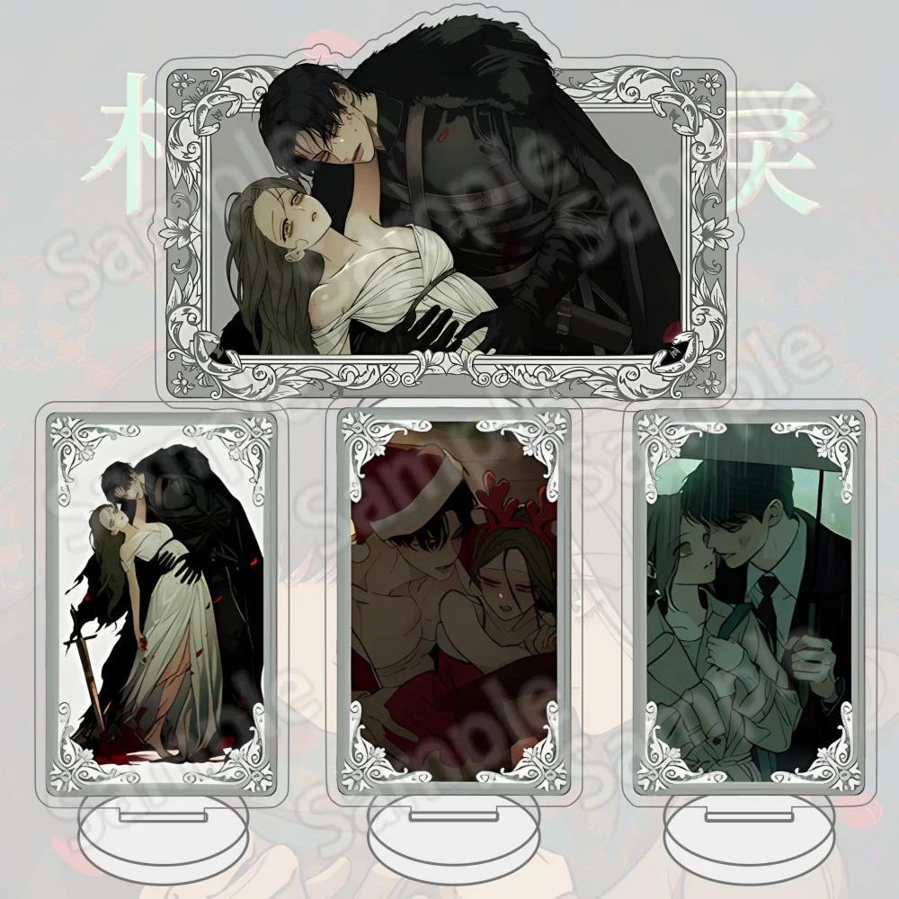 

Tears on a Withered Flower Kawaii Acrylic Stand Keychain Anime Gift Room Decor