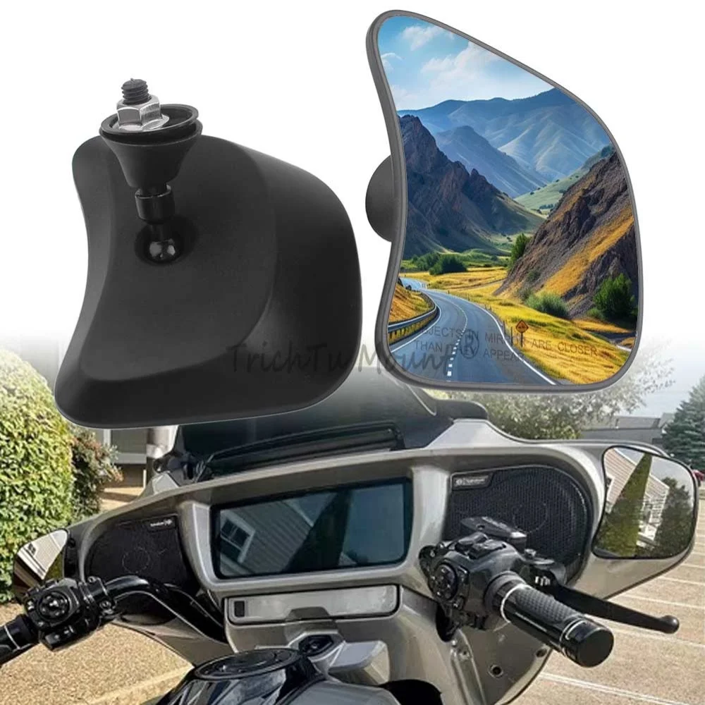 

Motorcycle Fairing Rearview Mirrors Rear Side Mount Rear View Mirror For Harley CVO Street Glide FLHX FLHXSE 2023-2024 Accessory