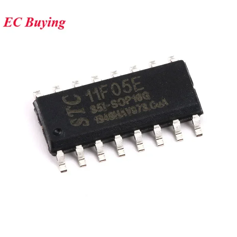 STC11F05E STC11F05E-35I STC 11F05E SOP16G SOP-16 Microcontroller MCU IC Controller Chip 11F05E-35I-SOP16