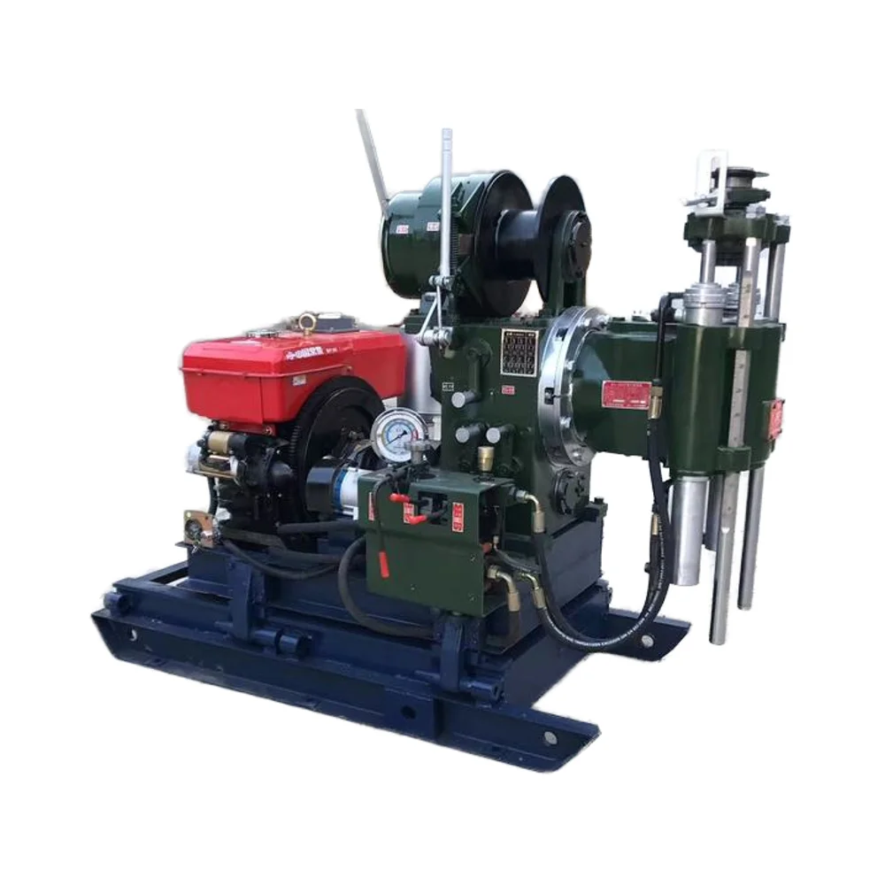 SPT Air-Powered Core Drilling Rig Machine With Engine And Motor For Percussion And Wire Line Drilling On Sale!