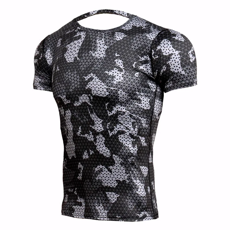 Jungle Desert Camouflage T Shirt for Men Summer Sports Gym T-shirt Women Casual Short Sleeve 3D Printed ropa Streetwear Tops Tee image 6