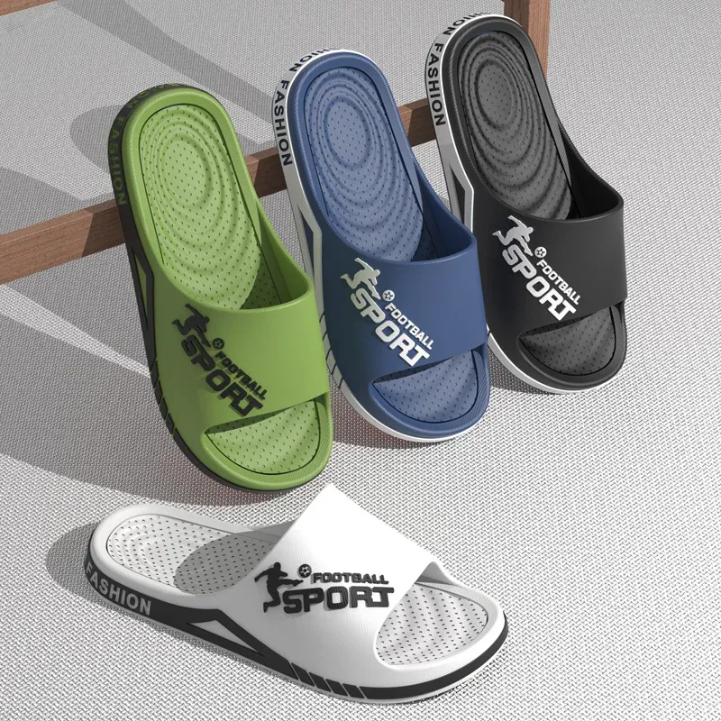  Pmoiste Soft EVA Bathroom Slippers Men Comfortable Designer Light Living Room Shoes Slip-on Not Slip House High-quality Indoor 