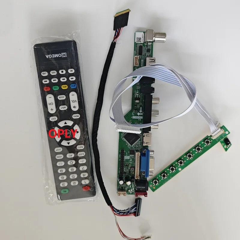

HDMI-compatible RF USB AV VGA Audio TV Controller board for B156HW03 B156HW02 B156HW01 V0/V7 1920X1080 15.6" LED Screen monitor