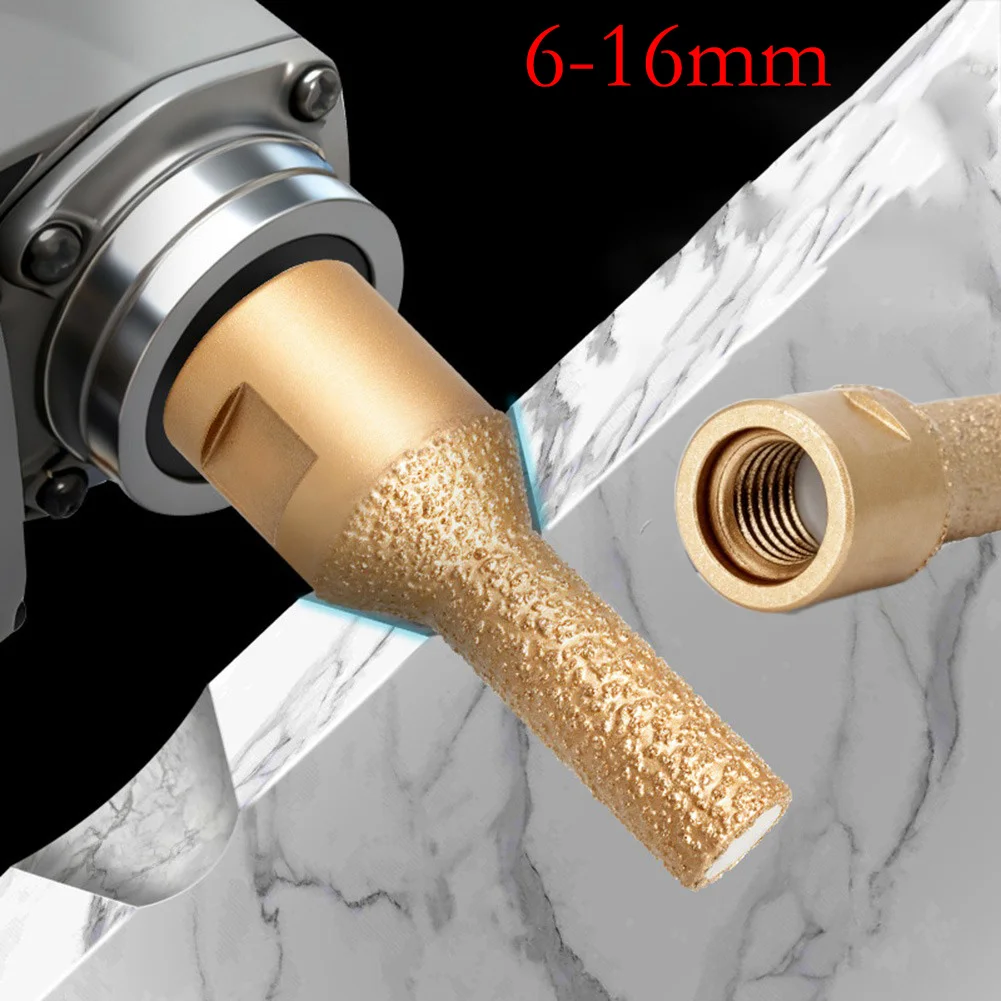 

For M14 Angle Grinder Brazed Hole Opener For M14 Drill Bit Angle Grinder For Tile Marble Concrete 6-16mm Hole Opener