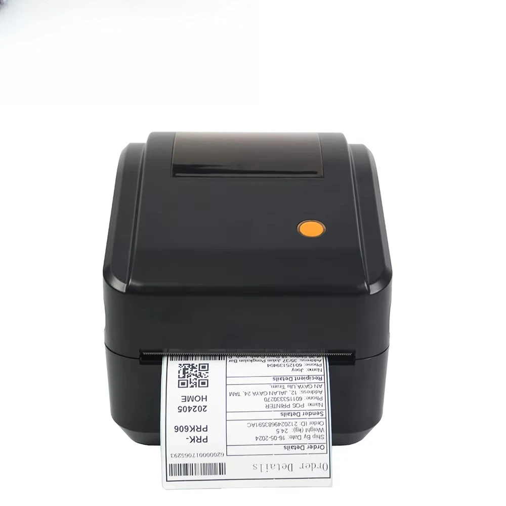 4 Inch Direct Thermal Shipping Label Printer 4x6 Logistic Label Printer Barcode Sticker Printer
