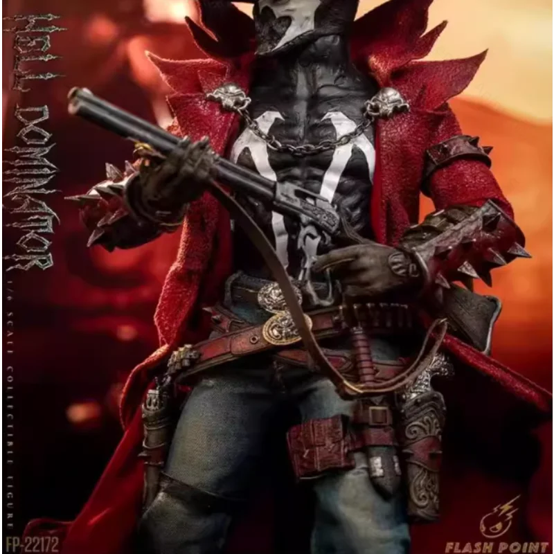 【즉시 배송】FP-22172 1/6 카우보이 헬 커맨더 스폰 슈퍼 히어로 솔저 12인치 풀 세트 액션 피규어 모델 선물