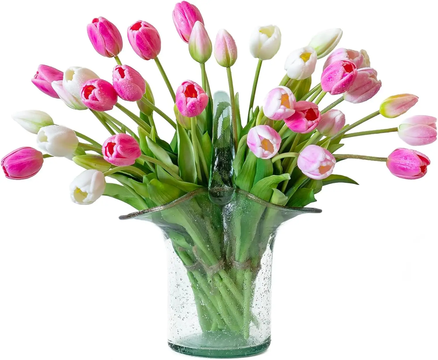 

30 шт., искусственные цветы тюльпанов, настоящий сенсорный искусственный латексный букет для Рождества, свадьбы, вечеринки, офиса, дома, кухни, украшения