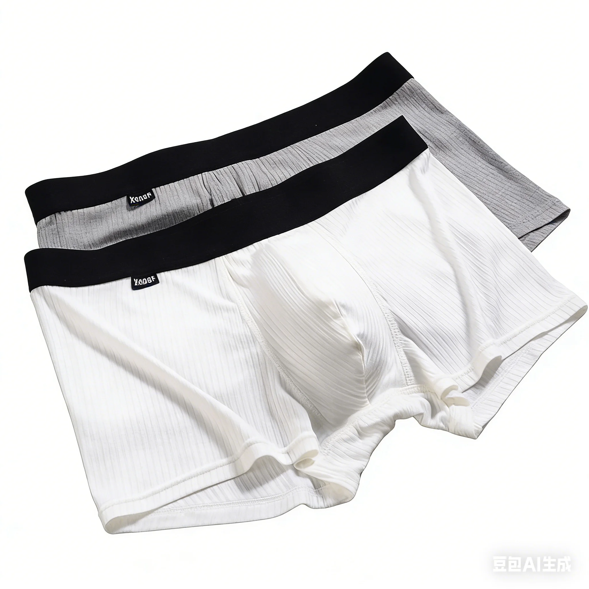 

Men's Ribbed Modal Boxer Shorts Ultra-Thin Breathable Underwear Soft Stretchy Casual Briefs for Daily Wear Youth Fashion Panties