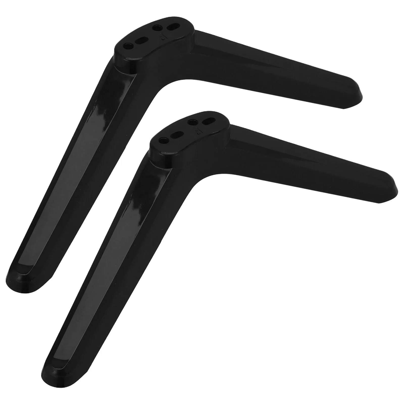 1Pair Heavy Duty Stand Replacement Legs Compatible with 32 40 43 48 49 50 Inch Tvs Stable Pedestal Foot Mount Modern