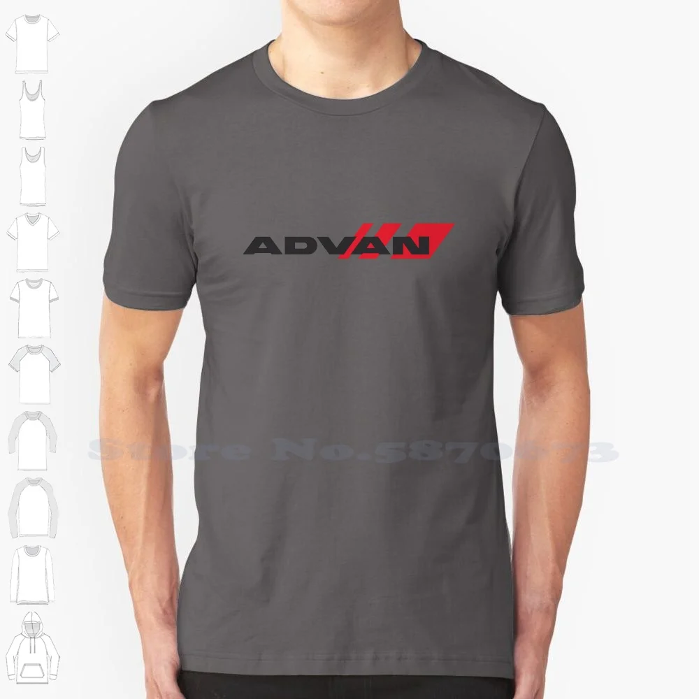 Advan Logo Casual T Shirt Top Quality Graphic 100% Cotton Tees