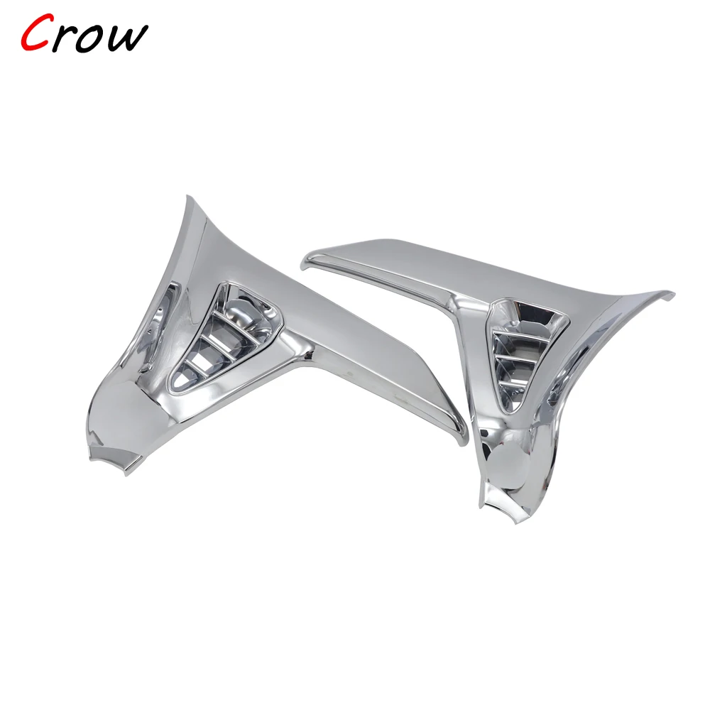 Chrome Triangle Cove For Honda GoldWing GL 1800 GL1800 2001-2011 Chrome Left Right Motorcycle Parts Modified accessories