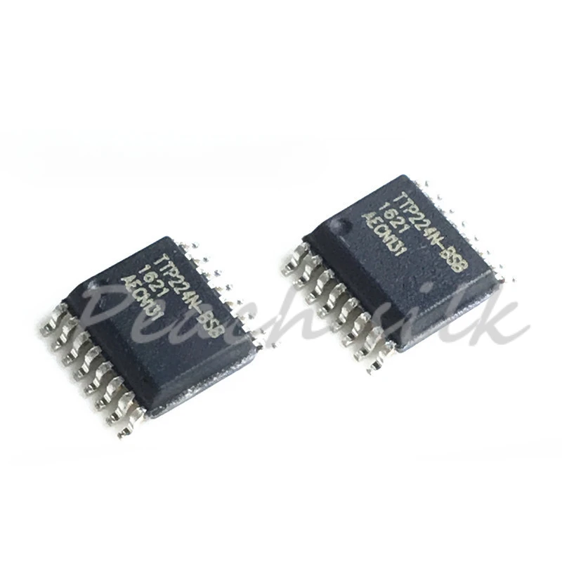 (10piece)TTP224B-BSBN TTP224N-BSB TTP224C-BSBN SSOP16 four channel four key touch detection IC