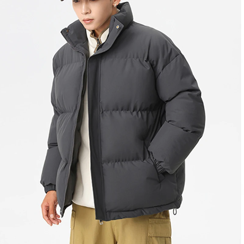 Autumn Winter Warm Padded Parka Jacket Men Women Casual Parkas Outerwear Mens Coats Clothing 12 Colors Puffer Jacket Men Women