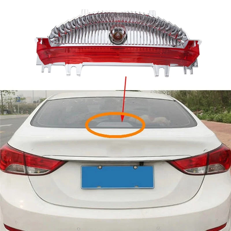 

Автомобильный галогенный стоп-сигнал с высоким креплением P-Premium в сборе с лампочкой для Hyundai Elantra 2011-2016, 92700-4V000, 92700-3X000