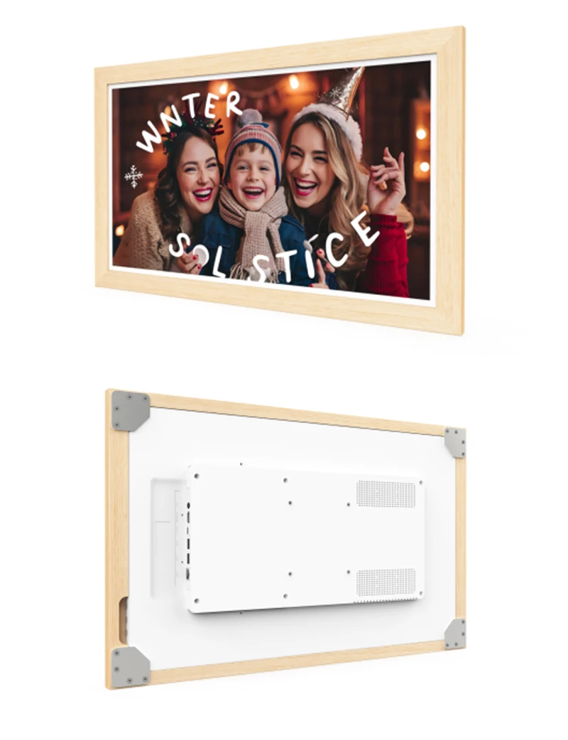 New Design Smart Calendar Android 13 RJ45 POE Digital Planner Screen Family Calendar Screen Advertising Display Android Tablet