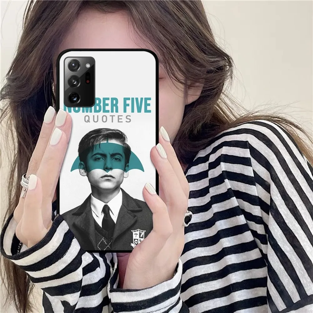 Number Five Aidan Gallagher Phone Case For Samsung Note 8 9 10 20 pro plus lite M 10 11 20 30 21 31 51 A 21 22 42 02 03