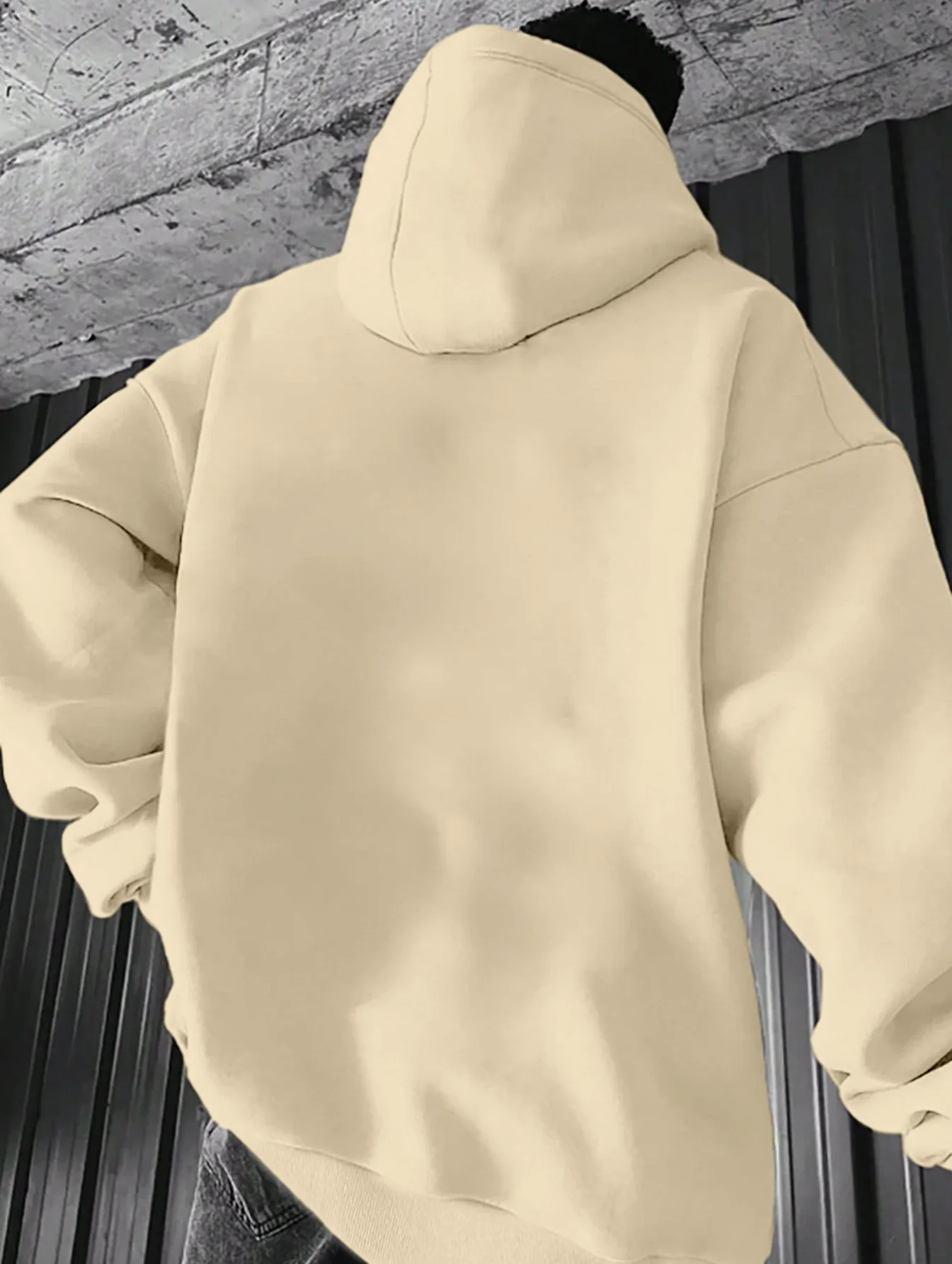 Herren G-Unit 50 Hip-Hop-Hoodie mit Aufdruck „Property Of G-Unit“, Schwarz, Oversize-Streetwear-Pullover, Sweatshirt, Sport, Freizeit, Alltag, Oberteile – Detail 11