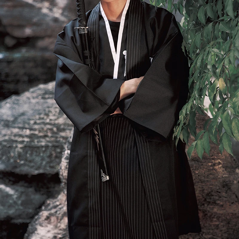Haori Samouraï Traditionnel Homme – Kimono – photo 10