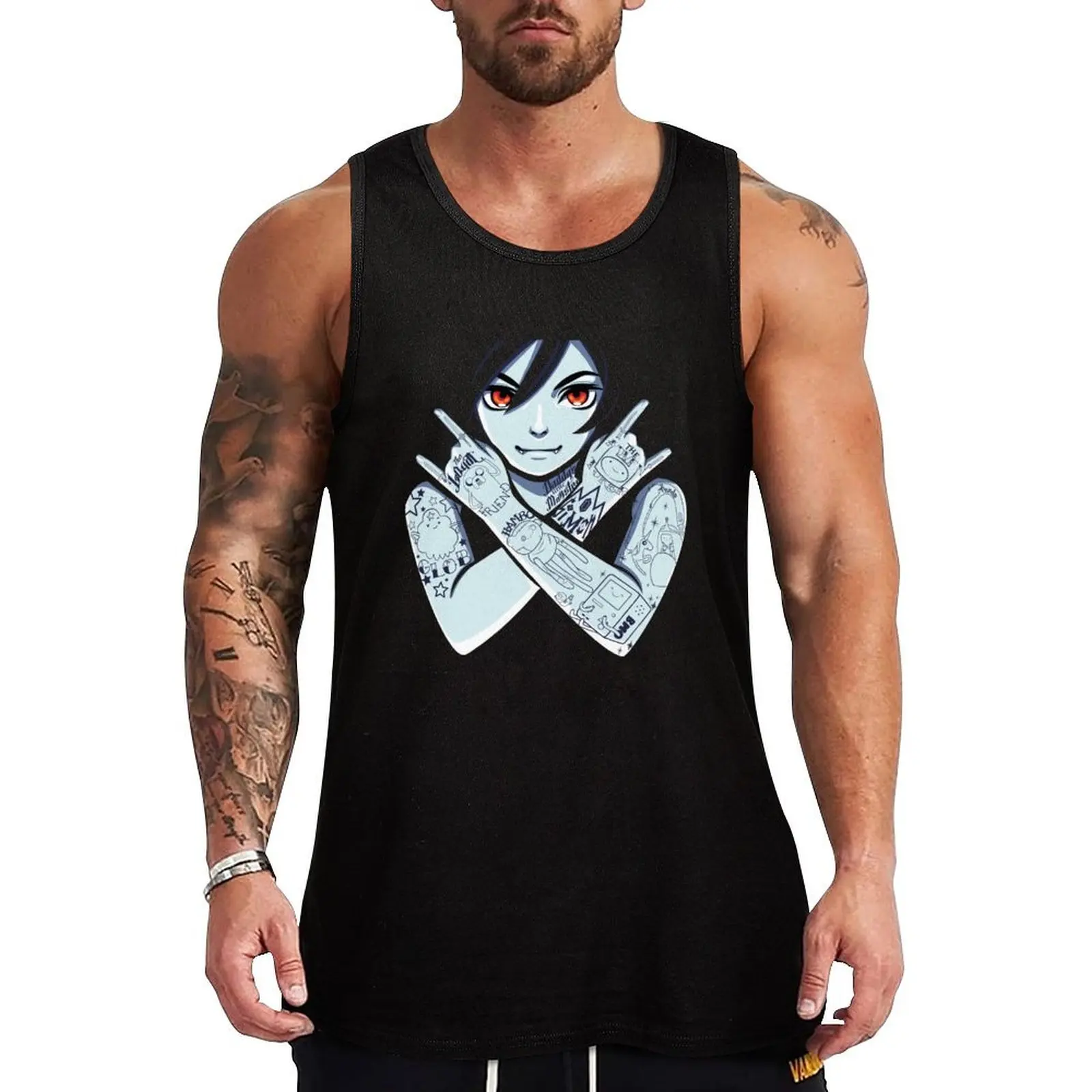 Vampire Queen Tank Top sports suits gym clothes for man gym clothes man fitness summer clothes man 2024