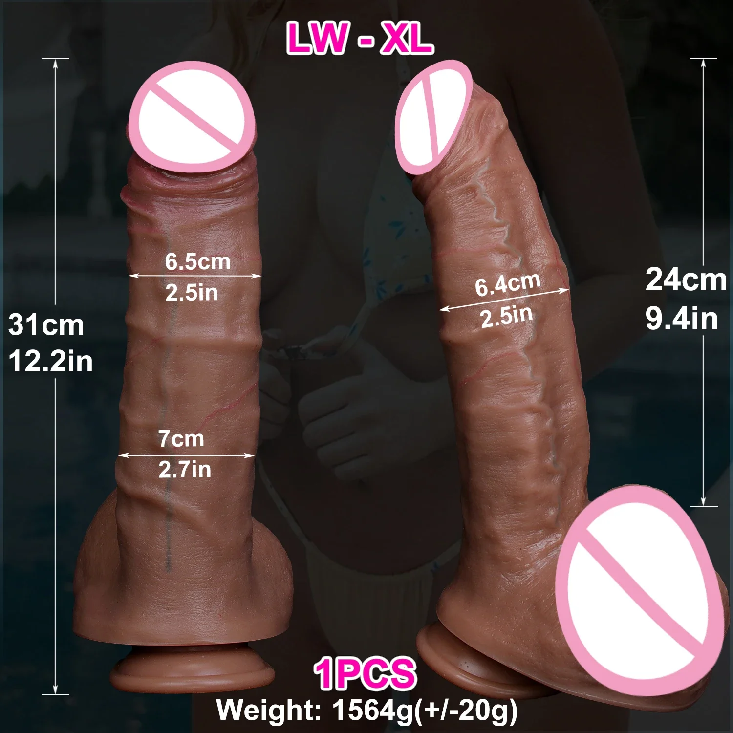 4 Sizes Realistic Vein Big Man Penis Soft Huge Dildo Double Silicone Masturbation Cock Woman Anal Sex Toy Suction Cup Small Dick