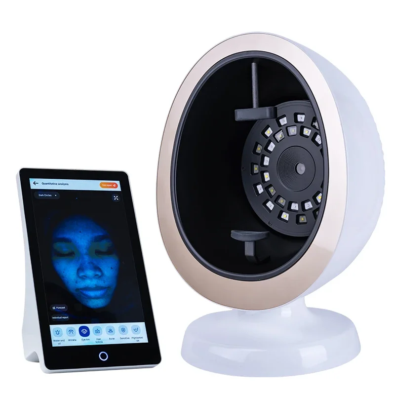 New 3D Smart Mirror Skin Analysis Machine Skin Test Facial Scanner Skin Analyzer Machine Facial 2024