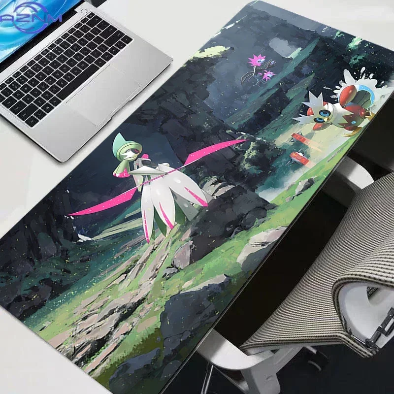 Slither Wing Cave Scene Large Mousepad, Rubber Non Slip Extended Gaming Desk Mat, Anime Cartoon Table Pad for Laptop Office Desk