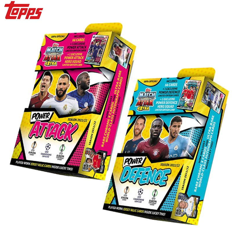 

Topps Match Attax EXTRA Champions League Mega Tin Box Set Game Soccer Collection Card Limited Messi Neymar