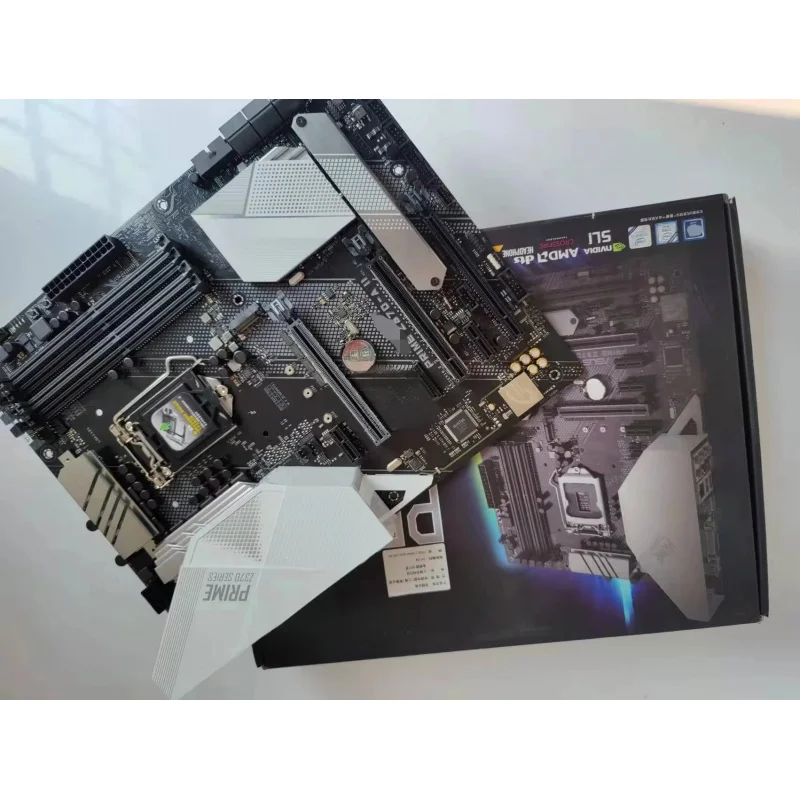 لـ ASUS PRIME Z370-A II Master Series لوحة ألعاب عالية الكمبيوتر ووحدة التحكم تدعم 8 9 أجيال