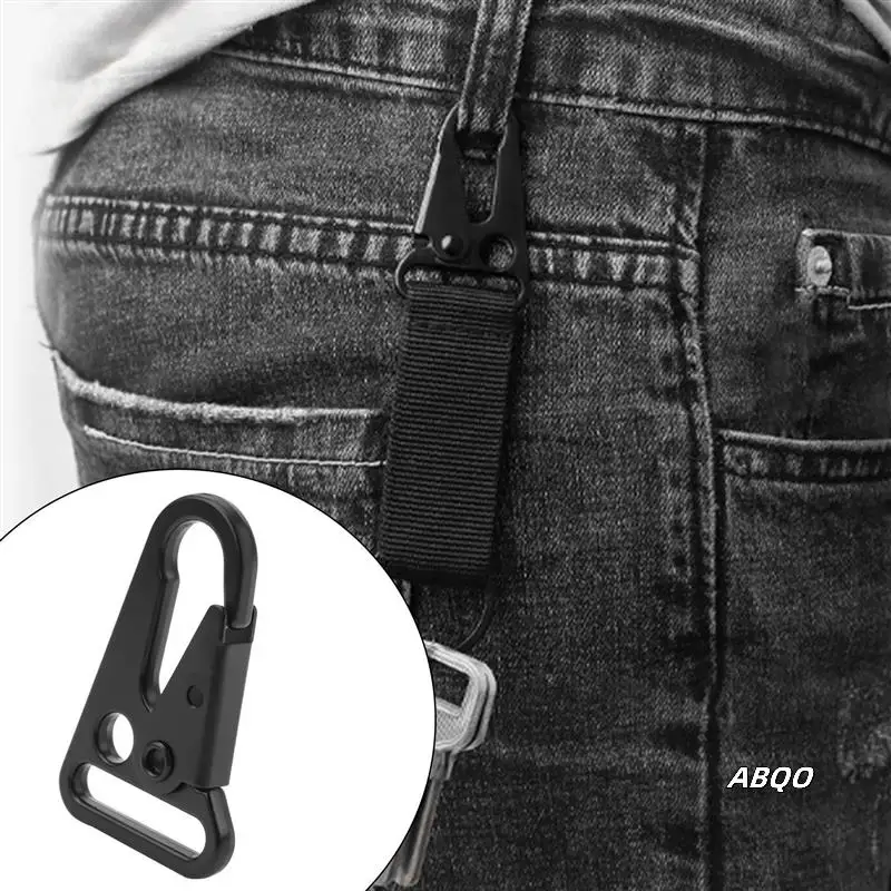 

120 Pcs Enlarged Mouth Clip Sling Clasp Olecranon Hook For Sling Outdoors Bag Backpack,Carabiner Keychain Snap Hooks