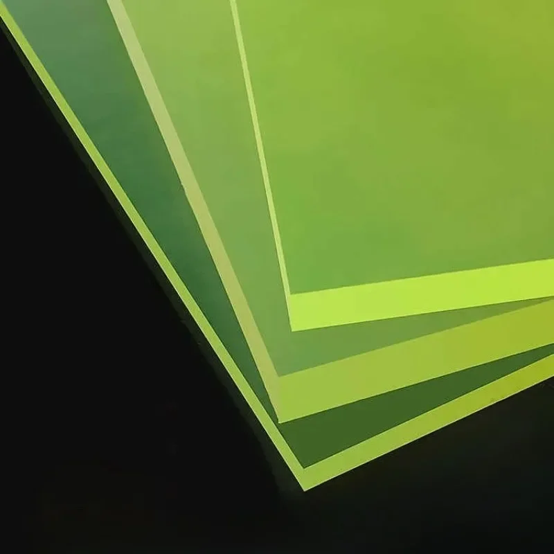 Thickness 1/2/3/4/5/6/8/10/12/15/20mm PU Flat Plate Polyurethane Sheet Elastic Board Wear-Resistant And Shock-Absorbing