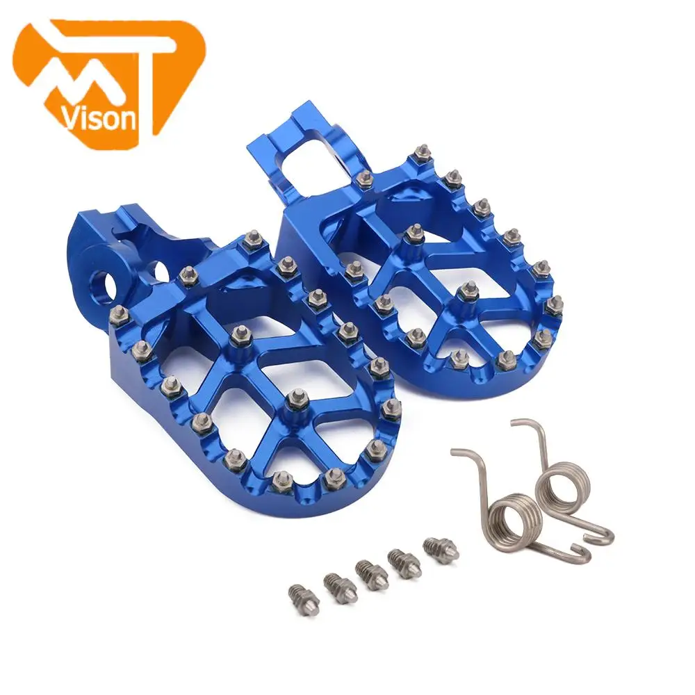 Motorcycle Aluminum FootRest pegs Pedals For KTM SX SX-F EXC EXCF XC XCF XCW 85 125 150 200 250 300 350 400 450 500 505-530