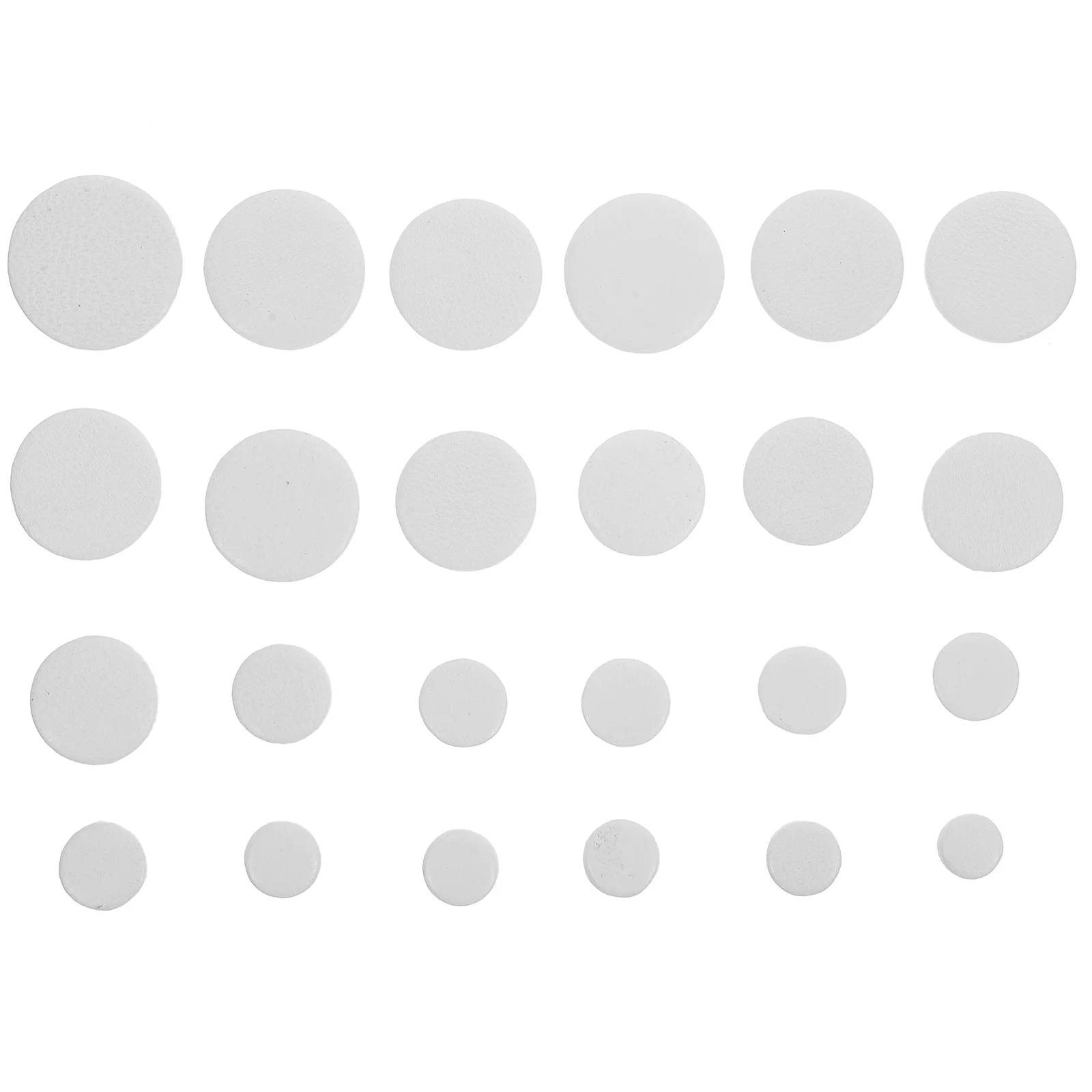 

24pcs Hole Sheepskin Cushions Key Pads For Bassoon Repair Supplies Accessories White Durable Anti-Vibration Sound Blocking Pads