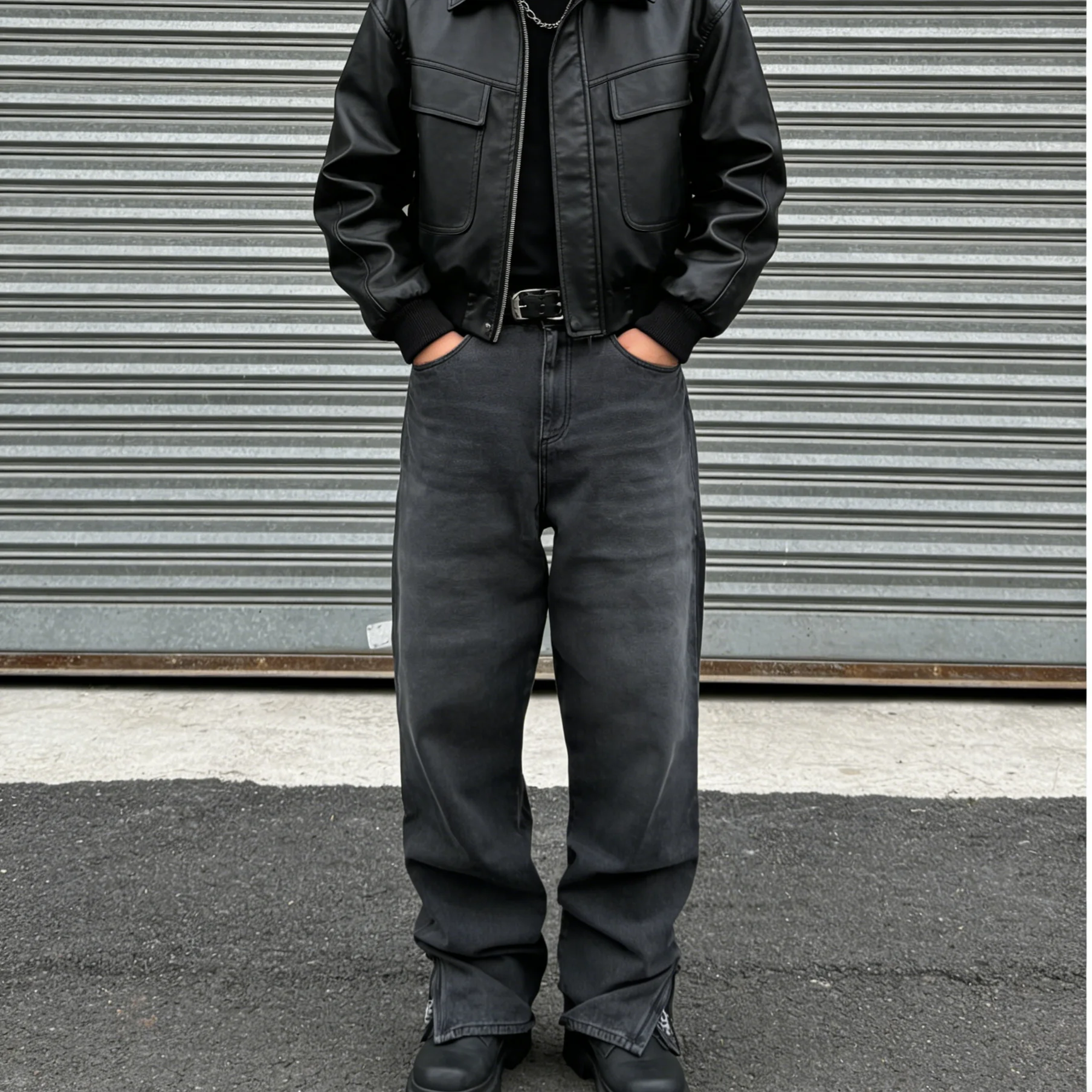 

Джинсы с вышивкой в стиле ретро 2024, мужские и женские модные брюки, джинсы на молнии