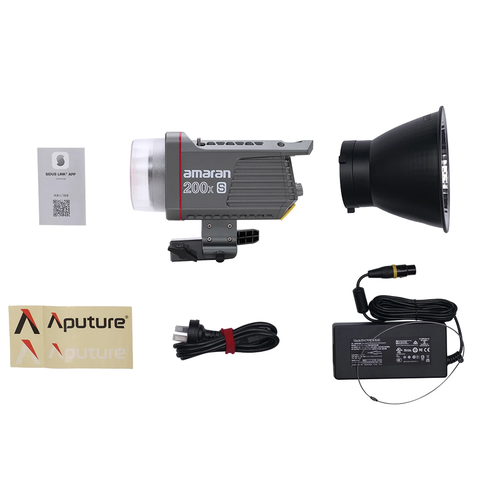 Imagem -06 - Aputure Amaran 200x 200d s Série 200w Bi-color Led Luz de Vídeo 27006500k Bluetooth App Controle Efeitos de Iluminação Ultra Silencioso