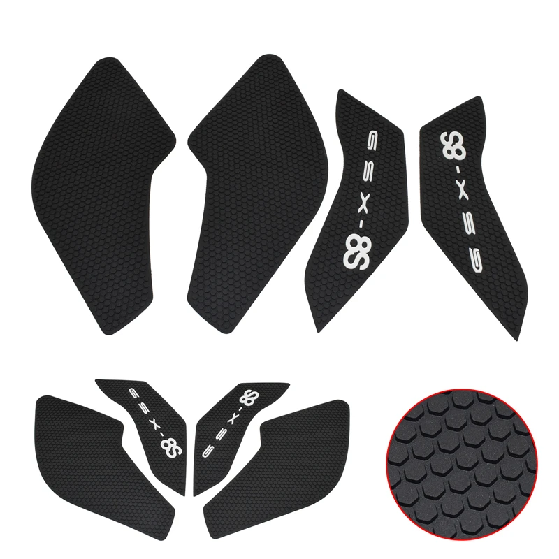 Motorbike Tank Pad Protector Sticker Decal Gas Knee Grip Tank Traction Pad Side For Suzuki GSX-8S GSX8S GSX 8S 2023 2024