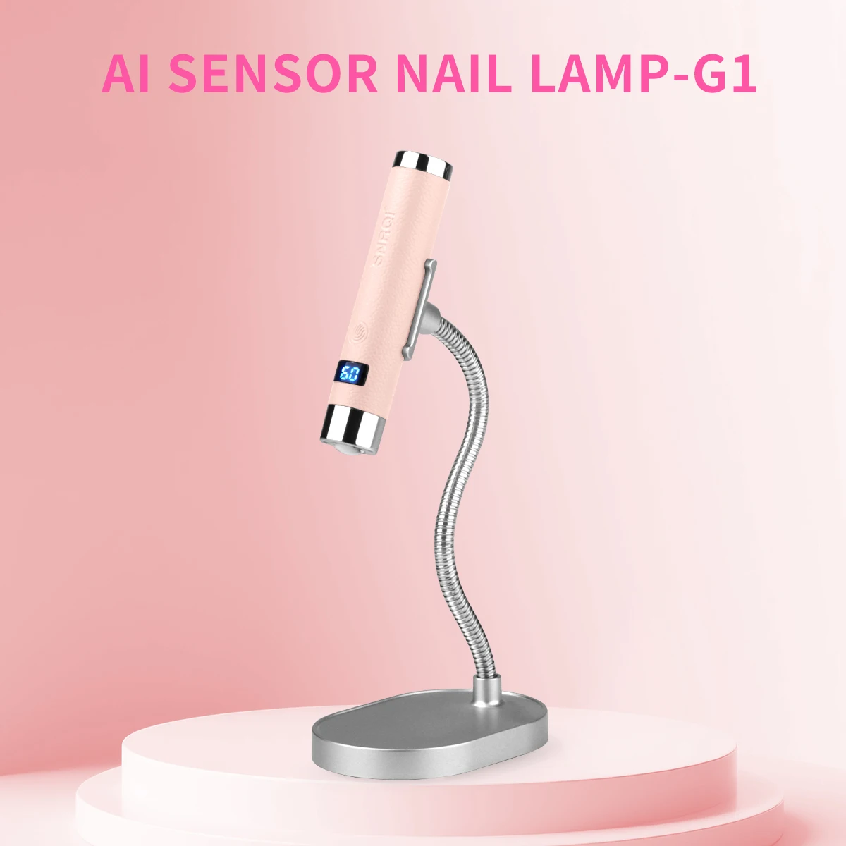 Rechargeable artificial intelligence sensor G1 wireless cordless LED UV nail lamp gel nail polish dryer UV LED nail lamp