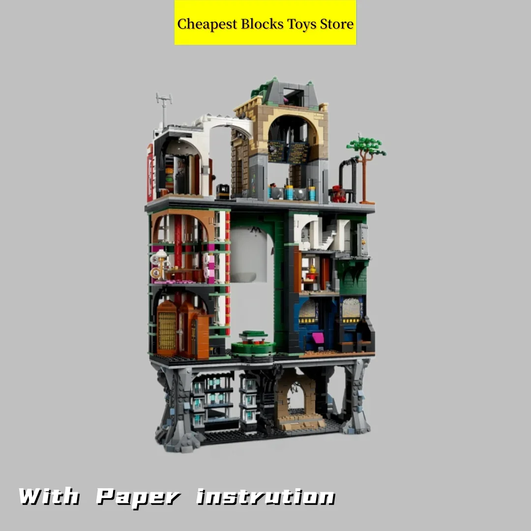 2026 Bricks Building Blocks 3491pcs Christmas Gifts for Adults Toys Multi Layer In Stock Magical Architecture Underground Model