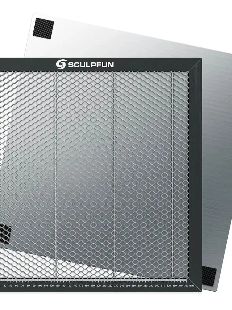 SCULPFUN Lasersnijden Honingraat Werktafel Board Platform voor CO2 of diode Lasergraveerder Snijmachine, 400x400x22mm - afbeelding 2