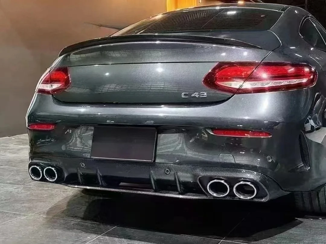 

Top of The Line Set Suitable for C43 Carbon Fiber Fenders, Carbon Fiber Engine Covers, Carbon Fiber Rear Spoilers,