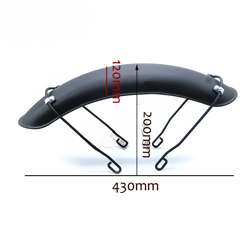 Motorcycle modification mudguard CG125 motorcycle retro modification mudguard tile water cover soil removal and rain protection