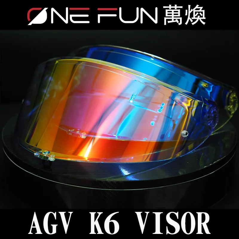 

K6 Helmet Visor Motorcycle Full Face Helmet Shield Visor Lens Night Vision Visor Case Mask Glasses for AGV k6