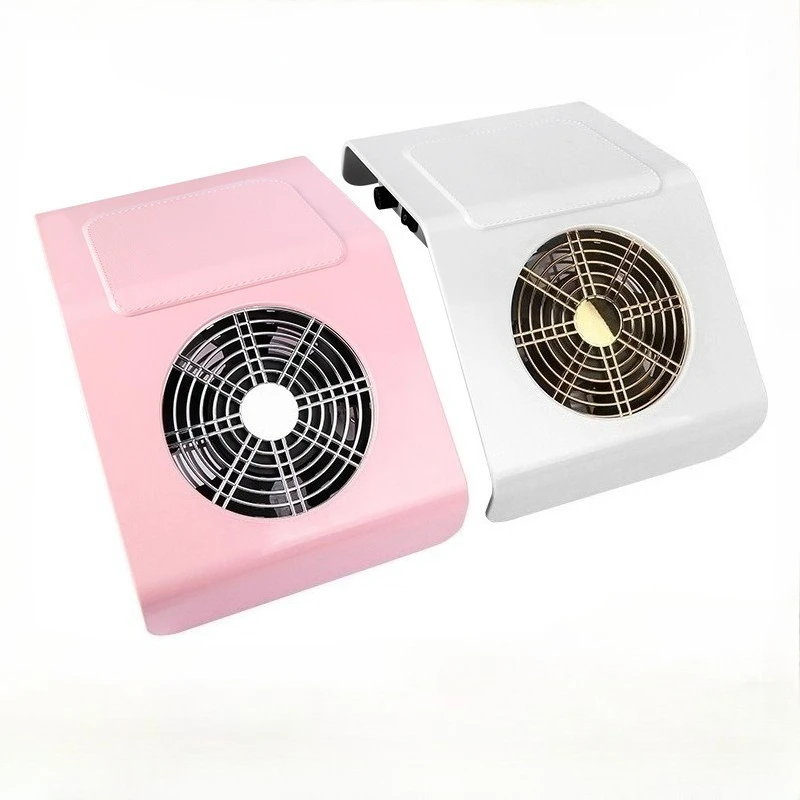 40W Professional Nail Dust Collector Vacuum Low Noise Manicure Dust Extractor with Strong Suction Fan for Nail Salon Home