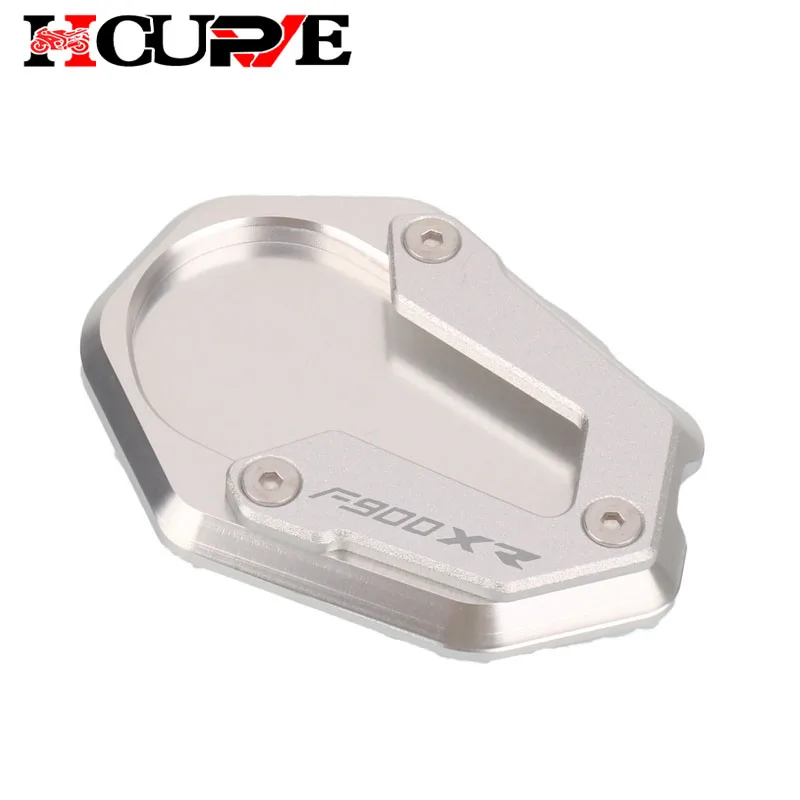 Motorcycle Kickstand Foot Side Extension Pad Support Plate Enlarge Stand For F900R F900XR F900 R F900 XR 2020-2023