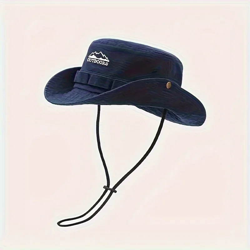 

Высококачественная шляпа-ведро унисекс в стиле ретро, весенне-летняя уличная солнцезащитная кепка, модная рыбацкая шляпа с полями