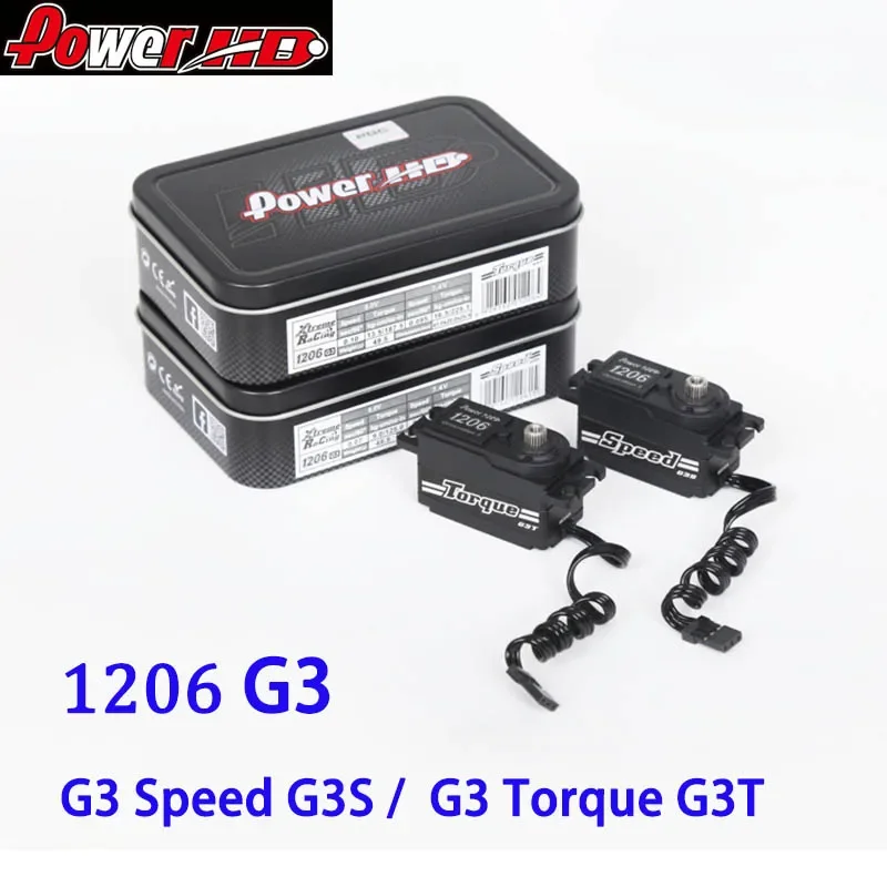 

Power HD 3nd Generation 1206 G3 Short Digital Steering Gear Servo Metal Gear Servos Racing RS Drift DS G3S / G3T