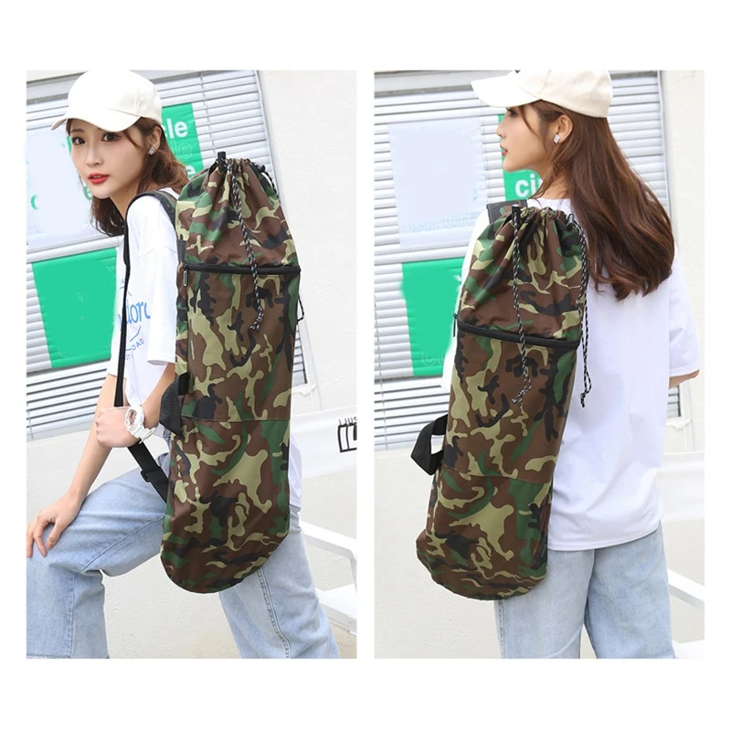 Skateboard Bag Handbag Shoulder Skate Board Receive Bag Outdoor Sport Accessories Bag Longboard BackpackCamouflage