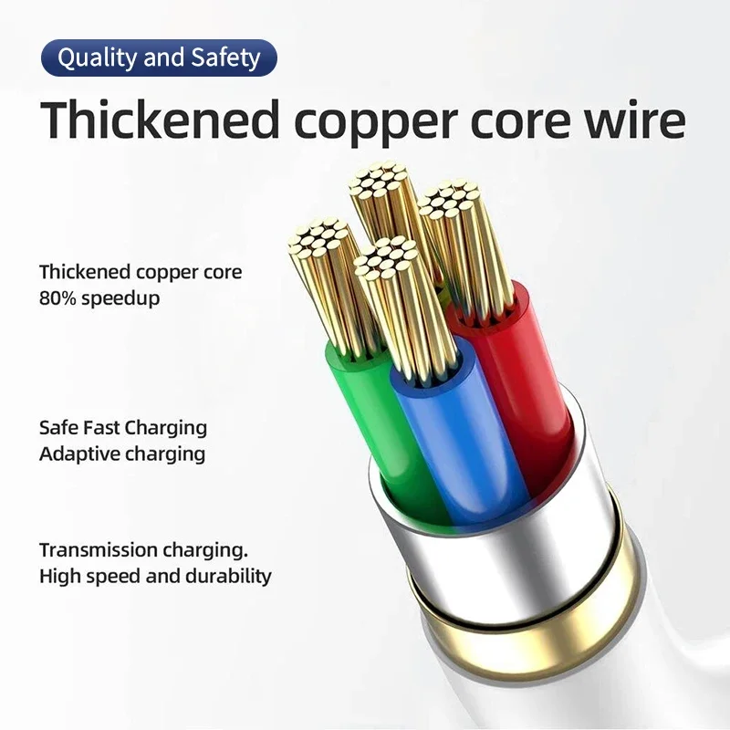 كابل شحن طويل للغاية من النوع C مناسب لمراقبة طابعة مسجل القيادة USB سلك طاقة ممتد 3M 5M 10M