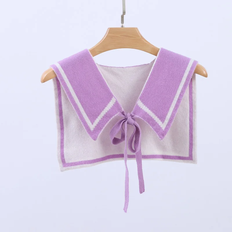With An Academic Style Soft  100% Merino Wool  Tippet Autumn And Winter Basic Unisex Style Children's Clothing Accessories view 2