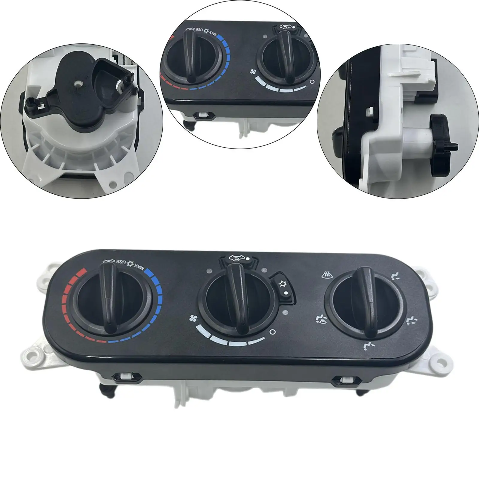 55111841AE Control Panel Heater Selector Switch Replaces Heater A/C Climate Temperature Control for Jeep Wrangler 2007-2010